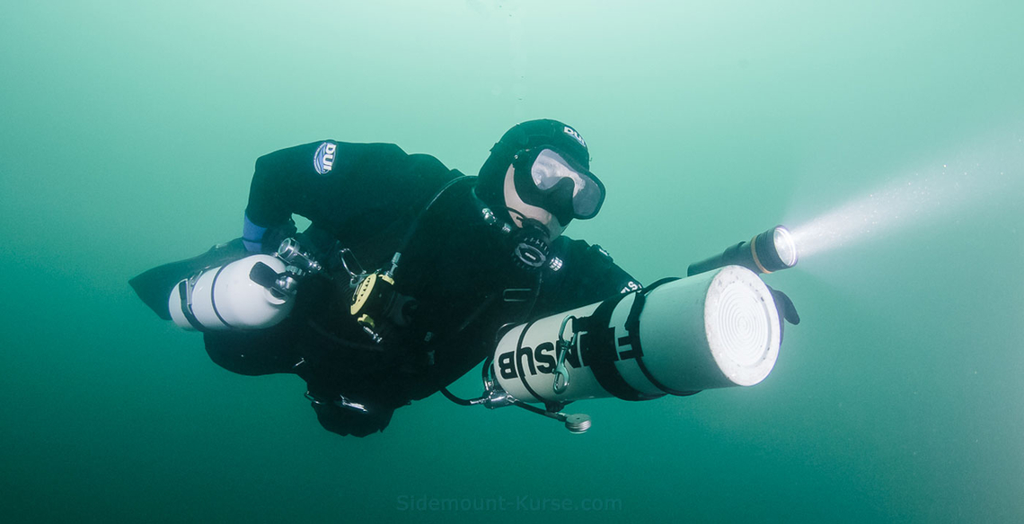 Sidemount Instructor Robert Roby Uhlmann